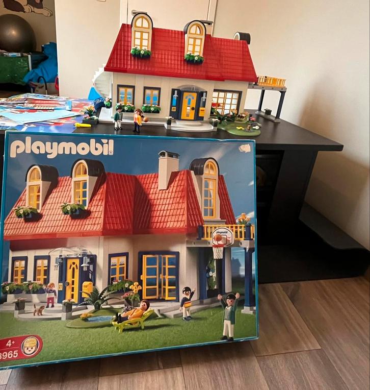 Groot huis 3965 Playmobil, Kinderen en Baby's, Speelgoed | Playmobil, Gebruikt, Complete set, Ophalen