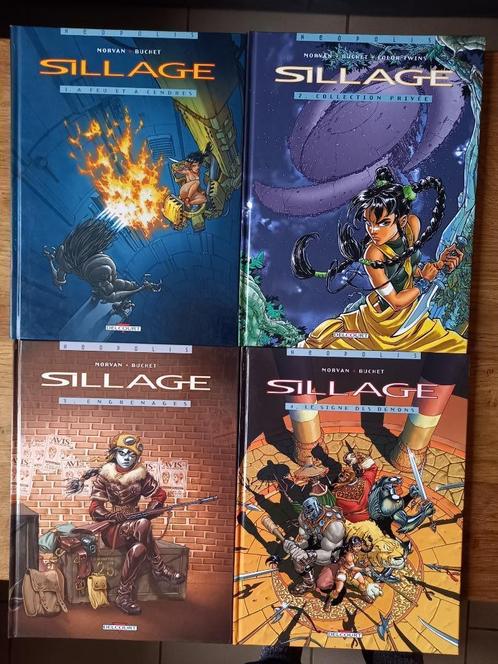 sillage 1 à 7 (2,4,5,6,7 en 1ère édit), Boeken, Stripverhalen, Gelezen, Ophalen