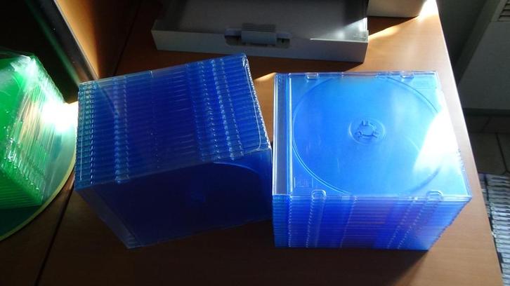 Lege CD/DVD opberg doosjes en labels, Computers en Software, Beschrijfbare discs, Nieuw, Cd, Ophalen of Verzenden