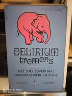 DELIRIUM TREMENS speciaal bierblad, Plaque émaillée, Ophalen of Verzenden, Zo goed als nieuw