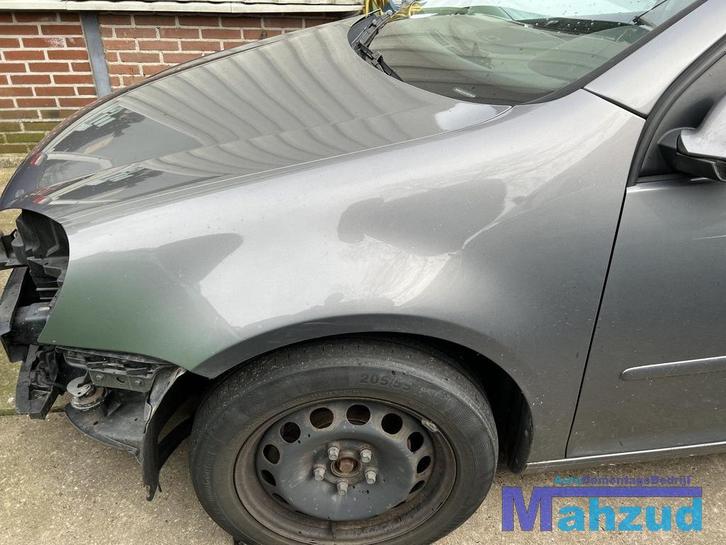 VW GOLF 5 LA7T Links scherm voorscherm zijscherm 2003-2009, Auto-onderdelen, Carrosserie, Spatbord, Volkswagen, Gebruikt, Ophalen of Verzenden