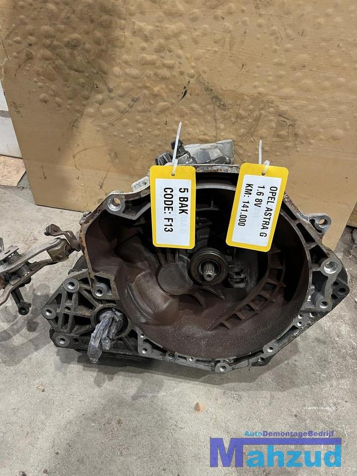 OPEL ASTRA G 1.6 8V Versnellingsbak F13 gearbox 1998-2004, Auto-onderdelen, Transmissie en Toebehoren, Opel, Gebruikt, Ophalen of Verzenden