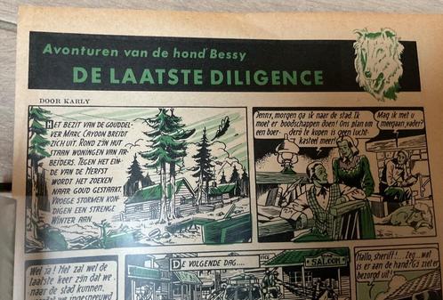 De laatste diligence van Bessy uit 1955 Willy Vandersteen, Boeken, Stripverhalen, Zo goed als nieuw, Eén stripboek, Ophalen of Verzenden
