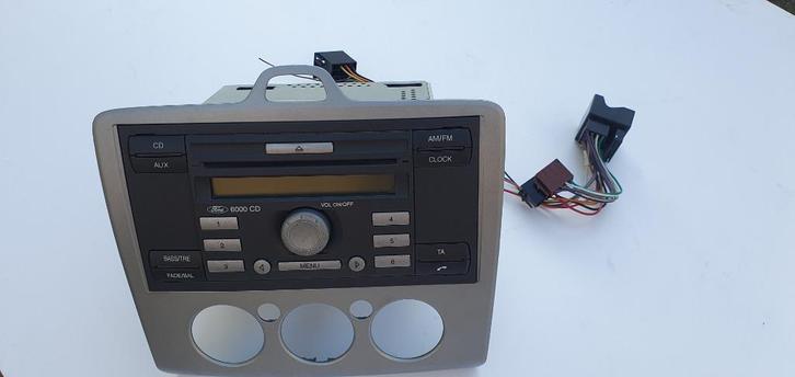 Autoradio Ford 6000 CD (Ford Focus/Fiesta/C-max/...), Auto diversen, Autoradio's, Zo goed als nieuw, Ophalen