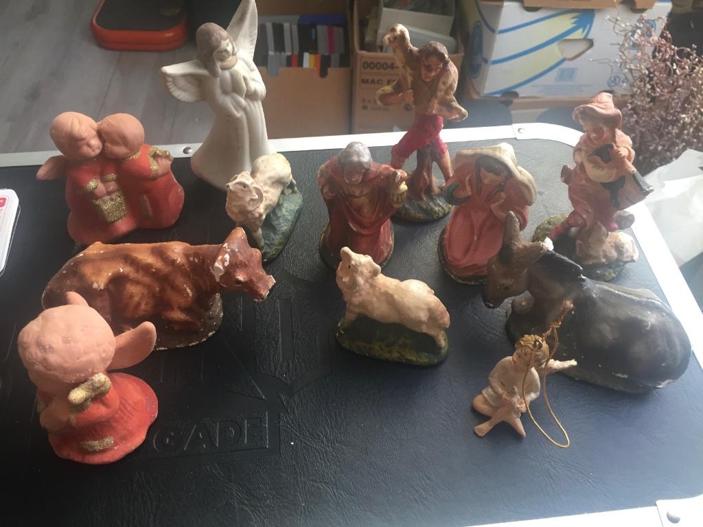 Kerstmis beeldjes, Ophalen of Verzenden