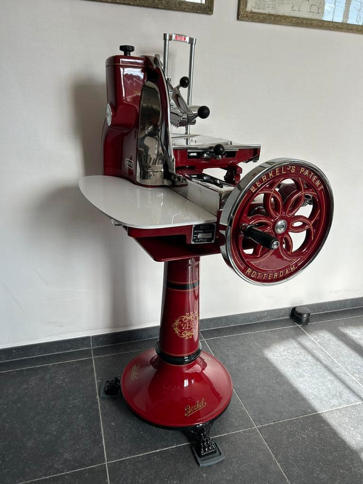 Prachtige oude snijmachine berkel gerestaureerd, Antiek en Kunst, Antiek | Keukengerei, Ophalen