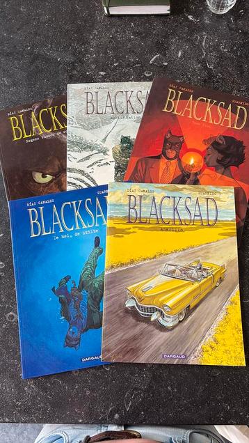 Striprerks sc Blacksad 1-5 ( 1ste druk) beschikbaar voor biedingen