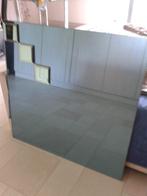 Moderne design spiegel, Ophalen, Vierkant, Zo goed als nieuw, 75 tot 100 cm