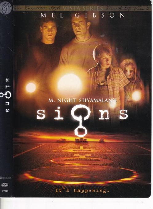 Signs (2002) Mel Gibson - Joaquin Phoenix, CD & DVD, DVD | Thrillers & Policiers, Comme neuf, Thriller surnaturel, À partir de 12 ans