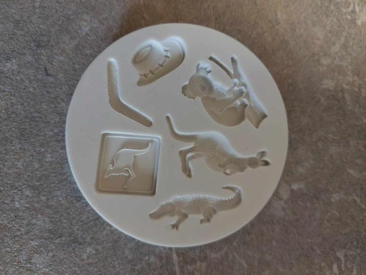 Australian Animal Silicone Mould, Hobby en Vrije tijd, Taarten en Cupcakes maken, Zo goed als nieuw, Versiering, Taarten of Cupcakes
