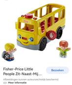 Fisher Price Little People Schoolbus, Ophalen, Zo goed als nieuw, Met geluid