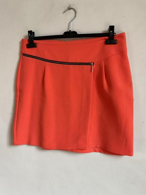 Mini rokje van Bel & Bo , Belgische maat 42, Kleding | Dames, Rokken, Zo goed als nieuw, Maat 42/44 (L), Oranje, Ophalen of Verzenden