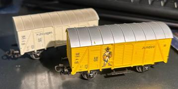 2227. 2 H0 Märklin koelkastwagens (Primex).  beschikbaar voor biedingen