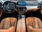BMW 518 dA Automaat Leder Camera Trekhaak LED Prof Navi, Autos, 5 places, Cuir, Carnet d'entretien, 123 g/km