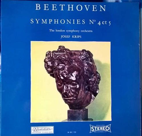 LP Collection Richesse Classique Beethoven Symphonies No 4, Cd's en Dvd's, Vinyl | Klassiek, Zo goed als nieuw, Classicisme, Orkest of Ballet