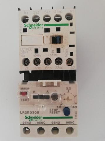 Schneider Contactor LC1K06 01P7 + LR2K0308 beschikbaar voor biedingen