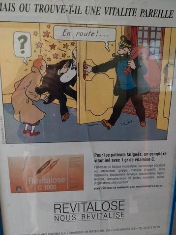 4 x kader Kuifje Tintin = 80 euro  beschikbaar voor biedingen