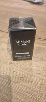 Armani code heren, Ophalen