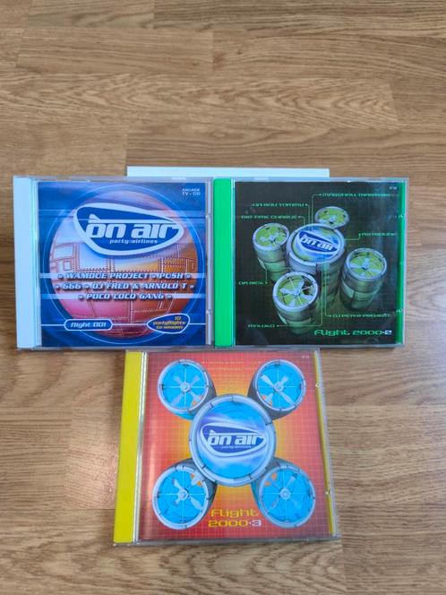 On air party airlines flight 001-flight 2000.2-flight 2000.3, Cd's en Dvd's, Cd's | Dance en House, Zo goed als nieuw, Ophalen of Verzenden