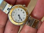 Cartier santos 8191 goud staal Dames, Handtassen en Accessoires, Horloges | Dames, Overige merken, Staal, Gebruikt, Polshorloge