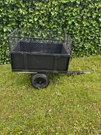 Aanhangwagen voor tuin tractor, Tuin en Terras, Zitmaaiers, Ophalen, Nieuw, Opvangbak