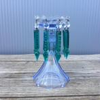 Victorian style glazen kandelaar, Antiek en Kunst, Ophalen of Verzenden