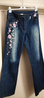 Schitterende jeansbroek met mooie borduursels Together 40, Enlèvement ou Envoi, Together, Comme neuf, W30 - W32 (confection 38/40)