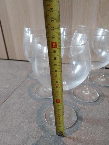 6 verres à gin tonic 500 ml, Enlèvement, Comme neuf