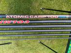 Colmic Atomic Carp 100 RBS, Ophalen, Zo goed als nieuw, Vaste hengel