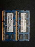 Elpida 2x4GB SO-DIMM DDR3, Computers en Software, RAM geheugen, Ophalen, DDR3