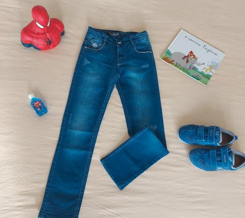 jean bleu - Taille 9 ans, Enfants & Bébés, Vêtements enfant | Taille 92, Comme neuf, Pantalon, Enlèvement ou Envoi