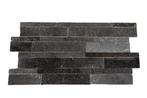 Steenstrips natuursteen "Black Bluestone Split" 60 x 15 cm, Bricolage & Construction, Plaques & Panneaux, Autres matériaux, Enlèvement