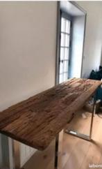 Haute console haute en bois massif, Ophalen, Zo goed als nieuw