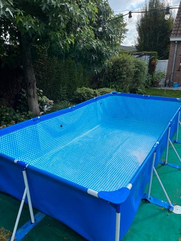 Intex opbouw zwembad, Ophalen, Gebruikt