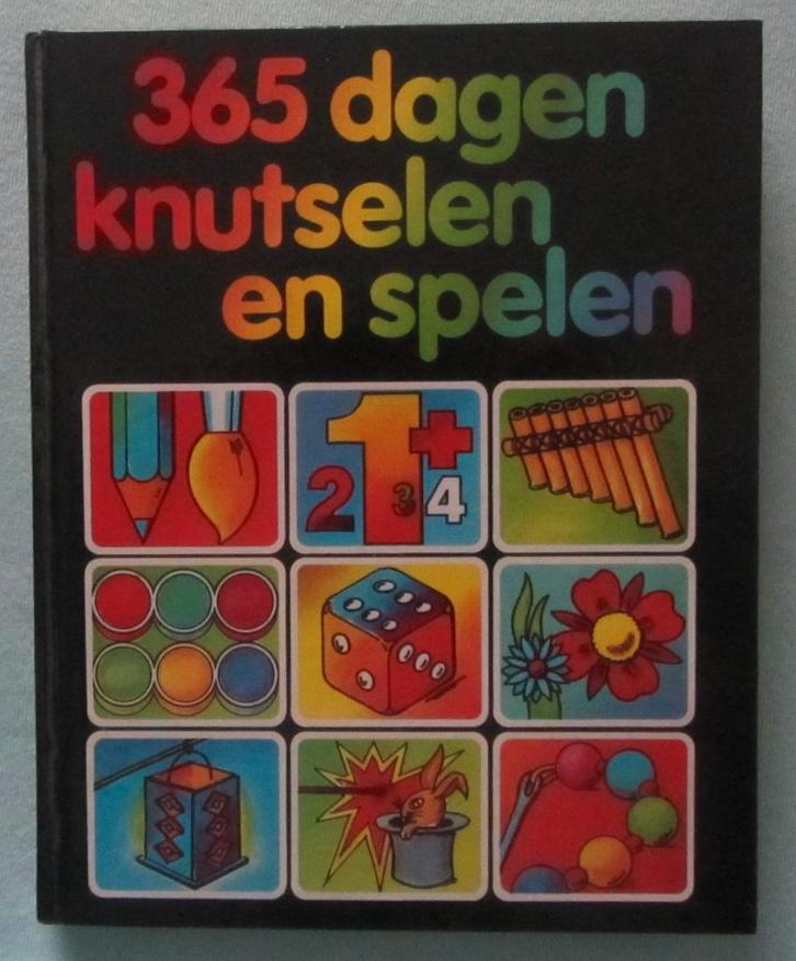 365 Dagen knutselen en spelen - Boek, Livres, Loisirs & Temps libre, Utilisé, Autres sujets/thèmes, Enlèvement ou Envoi