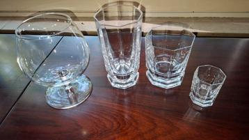 Kristallen glazen "CRISTAL SEVRES FRANCE" beschikbaar voor biedingen
