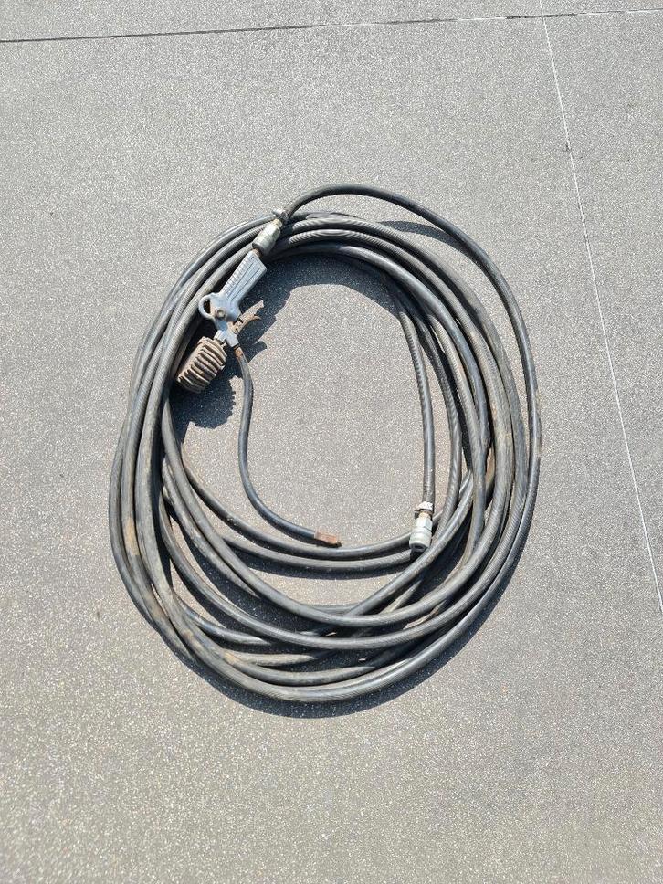 compressor luchtdruk, luchtslang 20m en luchtpistool, Enfants & Bébés, Jouets | Éducatifs & Créatifs, Comme neuf, Enlèvement ou Envoi