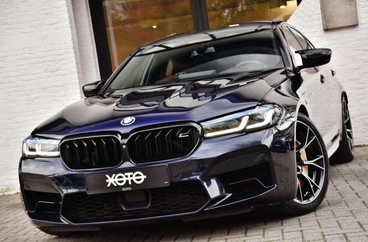 BMW M5 COMPETITION *INDIVIDUAL / CERAMIC BRAKES* (bj 2021), Auto's, BMW, Bedrijf, Te koop, 5 Reeks, 360° camera, 4x4, ABS, Achteruitrijcamera