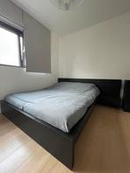Ensemble cadre de lit et sommiers 160x200cm IKEA MALM, Maison & Meubles, Chambre à coucher | Lits, 160 cm, Deux personnes, Brun