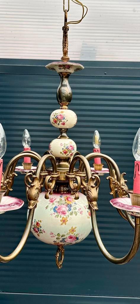 Antieke onbeschadigde kroonluchter, Antiek en Kunst, Antiek | Verlichting, Ophalen