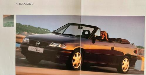 OPEL ASTRA - 1995 uitgebreide Autofolder, Boeken, Auto's | Folders en Tijdschriften, Zo goed als nieuw, Opel, Verzenden
