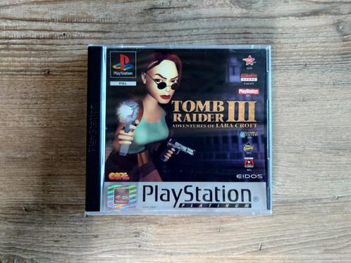 Tomb Raider 3 (Platinum) | PlayStation 1 (PS1), Consoles de jeu & Jeux vidéo, Jeux | Sony PlayStation 1, Comme neuf, Aventure et Action