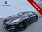 Porsche Panamera 4.8 4S Schuifdak NAP Black optik Leer Xenon, Automaat, Adaptive Cruise Control, 8 cilinders, Zwart