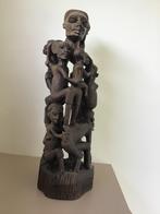 mooi houten beeld (Indonesisch ?) van 38 cm hoog, Ophalen of Verzenden