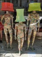 POP ART staande lampen Donald Duck magazine paspop, Enlèvement, Comme neuf, Autres matériaux, Pop art