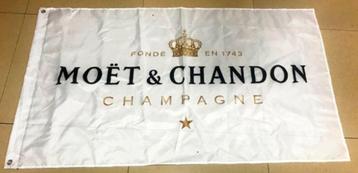 Vlag Moet & Chandon Champagne - 60x90cm beschikbaar voor biedingen