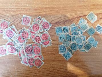 postzegels denemarken +/- 15000 stuks