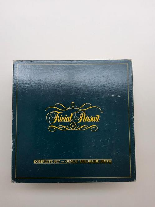 Trivial Pursuit - Genus Belgische editie, Hobby en Vrije tijd, Gezelschapsspellen | Bordspellen, Gebruikt, Ophalen of Verzenden