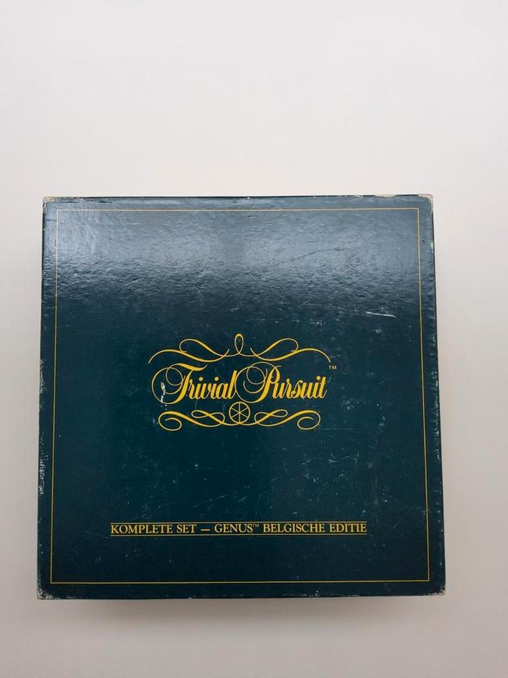 Trivial Pursuit - Genus Belgische editie, Hobby en Vrije tijd, Gezelschapsspellen | Bordspellen, Gebruikt, Ophalen of Verzenden