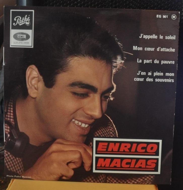 vinyl 45 tour enrico macias (x20309), Cd's en Dvd's, Vinyl | Overige Vinyl, Gebruikt, Ophalen of Verzenden